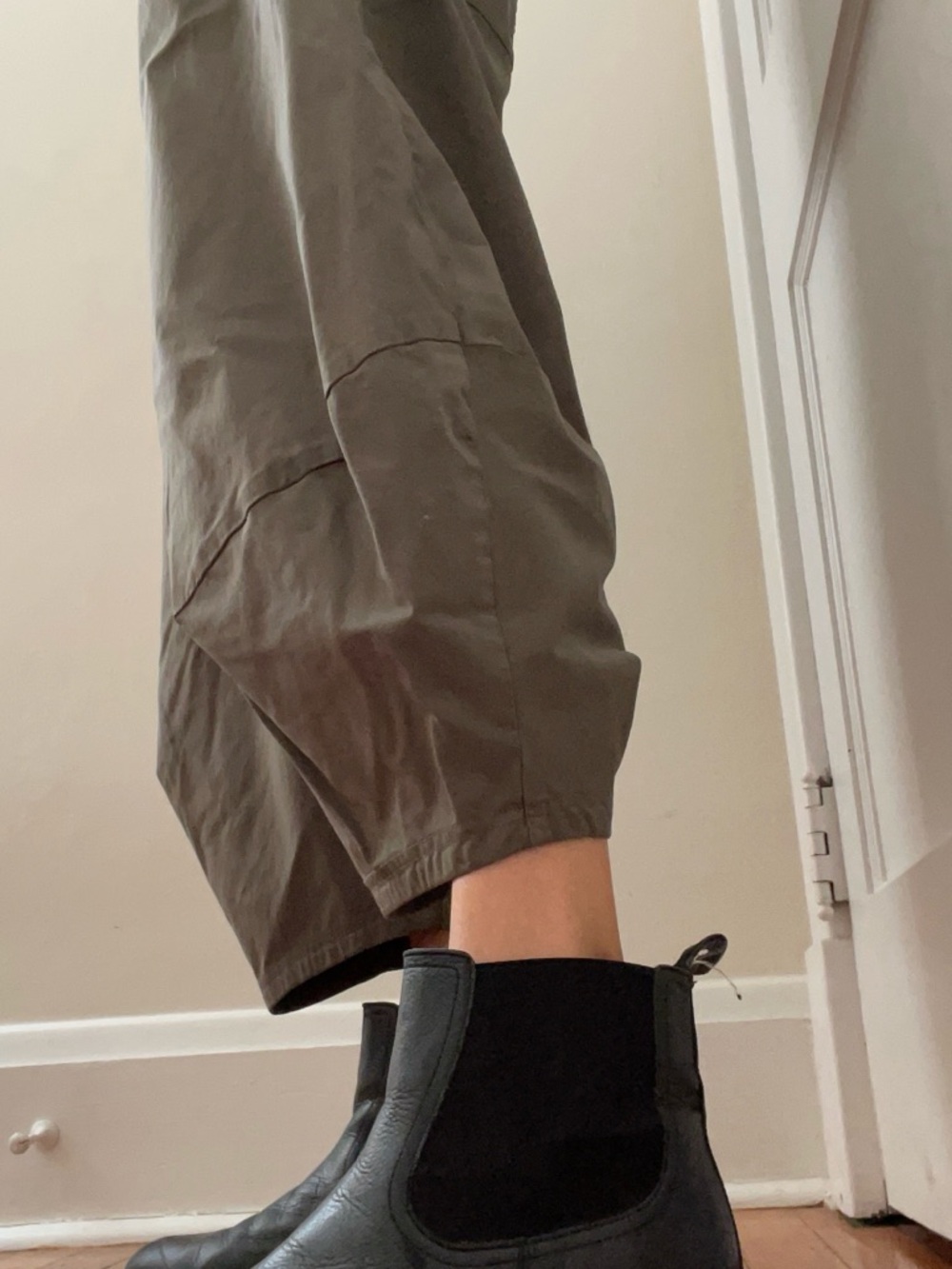 Rundholz Black Label SS2023 344 Olive Green Techno Stretch Pants - Picture 11 of 11